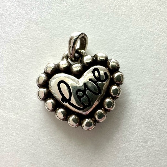 Brighton Jewelry - BRIGHTON Retired “LOVE / BE MINE” Charm for Necklace or Bracelet